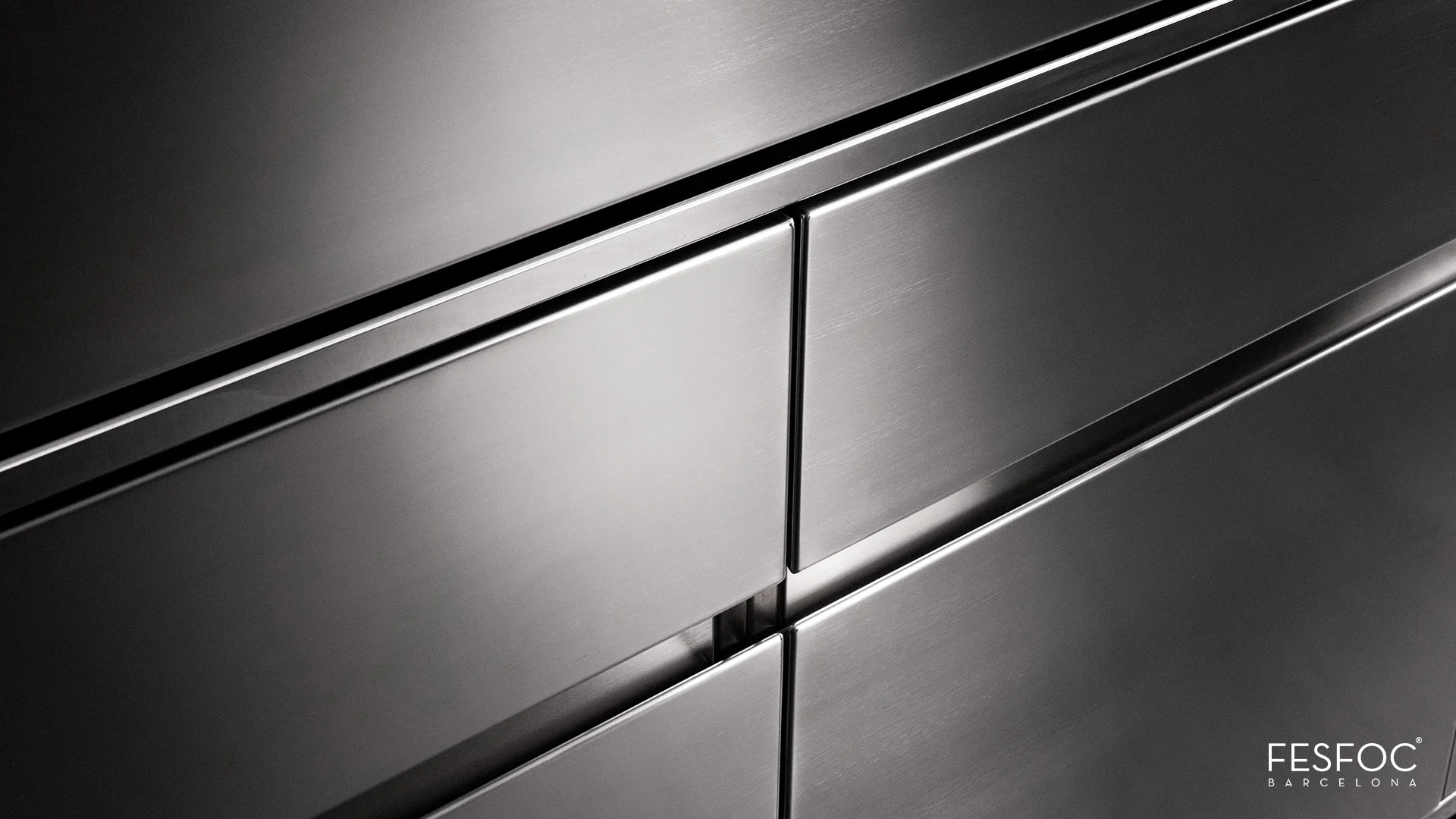 meuble acier inox